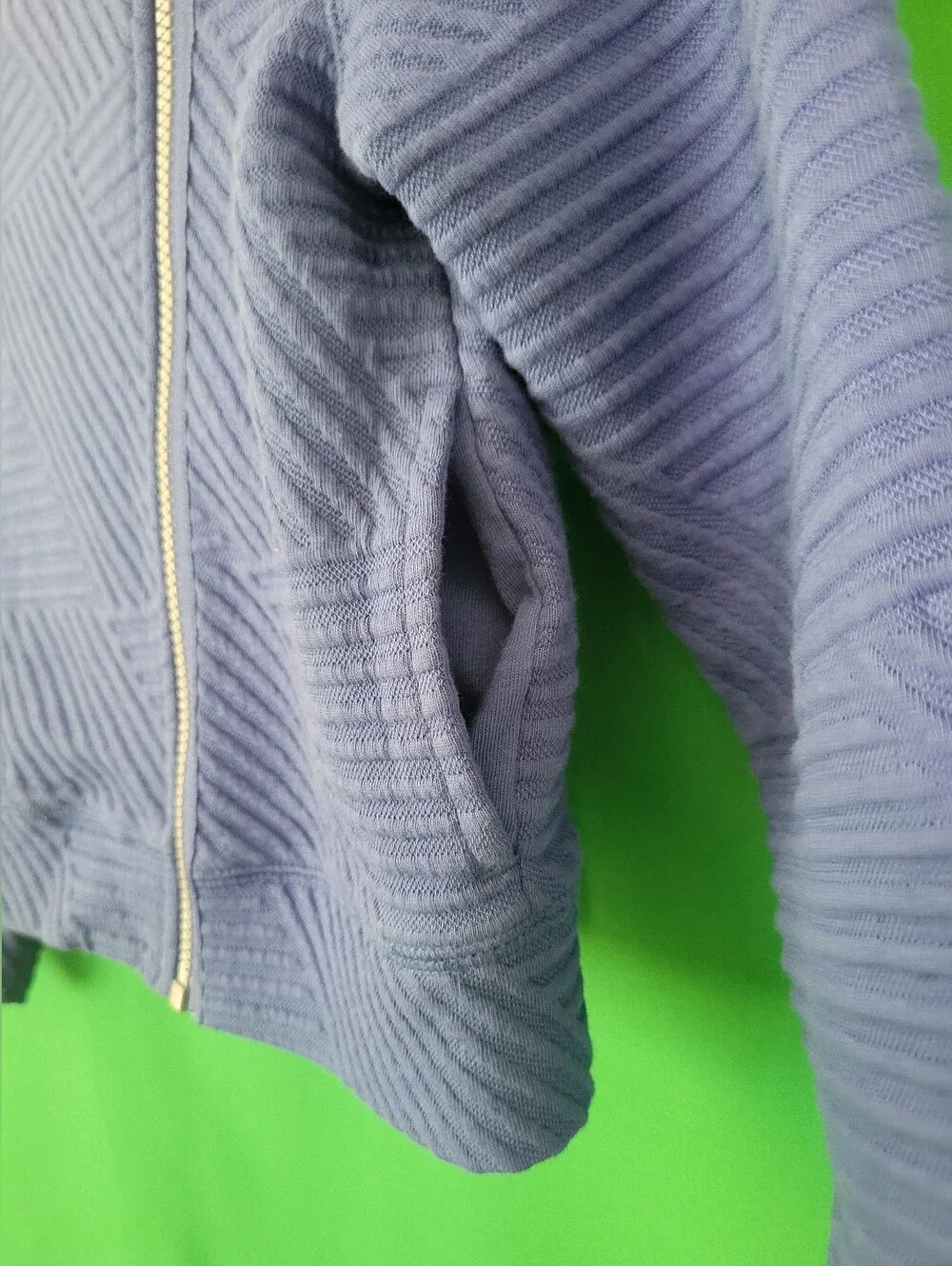 Gymboree Purple Ribbed Pea Coat Jacket Moto Quilted Sz 7/8 Girls Hoodie Textured